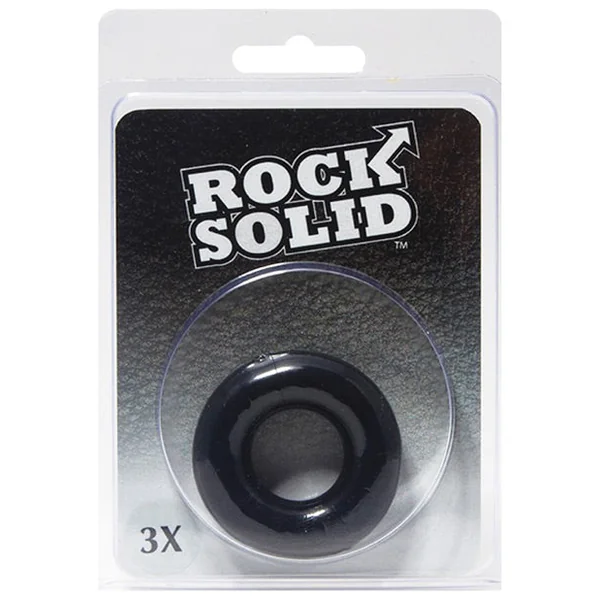Rock Solid 3" Black Donut Ring