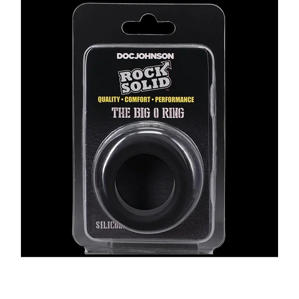 ROCK SOLID BIG O RING BLACK