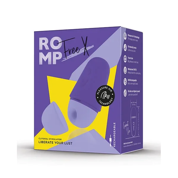 ROMP Free X Clitoral Vibrator – Purple