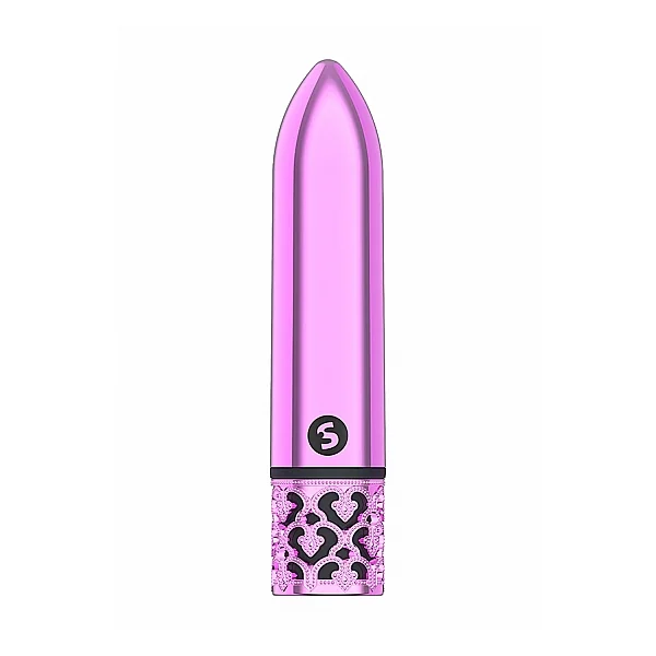 ROYAL GEMS GLAMOUR PINK ABS BULLET RECHARGEABLE
