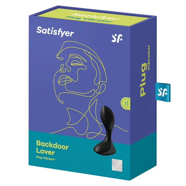 Satisfyer Backdoor Lover Plug Vibrator - Black