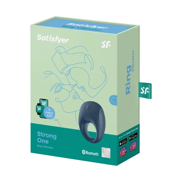 Satisfyer Strong One w/Bluetooth App – Blue