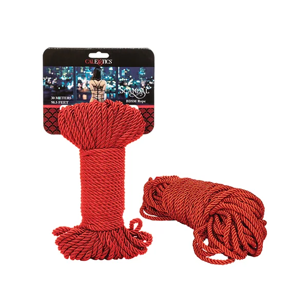SCANDAL BDSM ROPE 30M RED