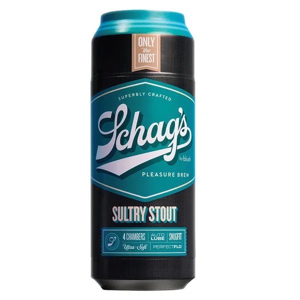 Schag’s Beer Can Stroker Sultry Stout-Frosted