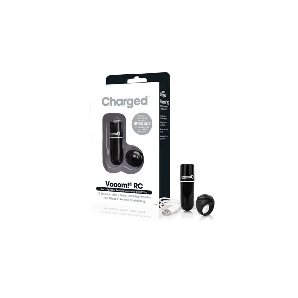 Screaming O Charged Vooom Remote Control Bullet, Black
