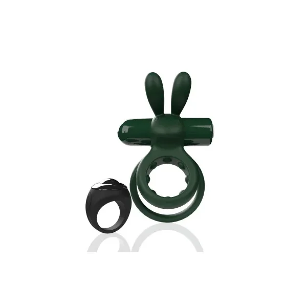 Screaming O Remote Controlled Ohare Vibrating Ring, Green