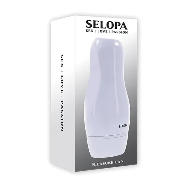 Selopa Pleasure Can Stroker – White