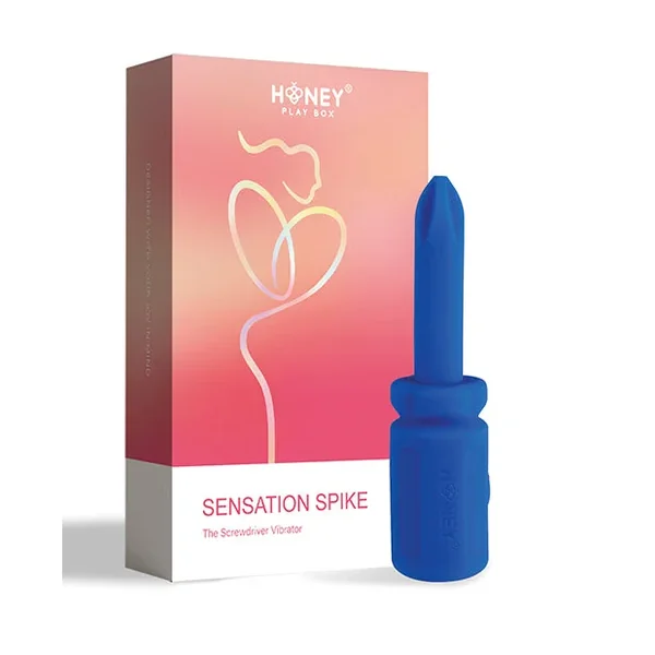 Sensation Spike the Screwdriver Vibrator – Blue