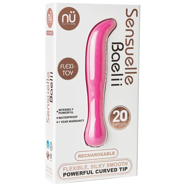 Sensuelle Baelii Flexible G Spot Vibe - 20 Function Magenta
