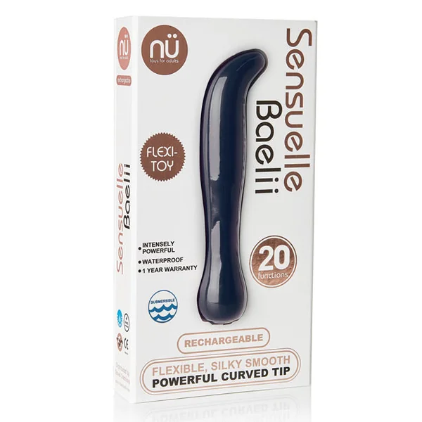 Sensuelle Baelii Flexible G Spot Vibe - 20 Function Navy