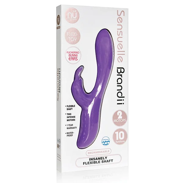 Sensuelle Brandii Bendable Rabbit - Purple