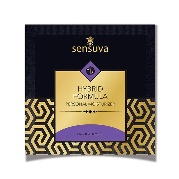 Sensuva Hybrid Personal Moisturizer Single Use Packet - 6 Ml Unscented