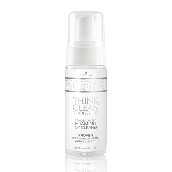 Sensuva Think Clean Thoughts Foaming Toy Cleaner - 5.07 Oz