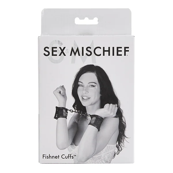 SEX & MISCHIEF FISHNET CUFFS