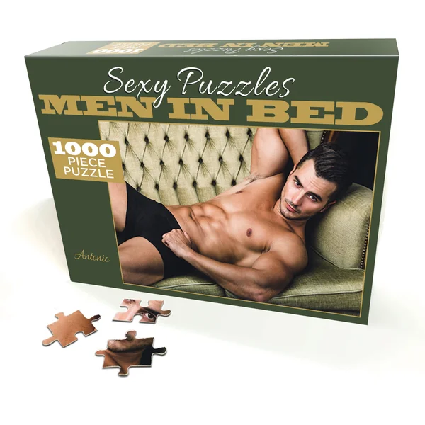 Sexy Puzzles - Men in Bed - Antonio