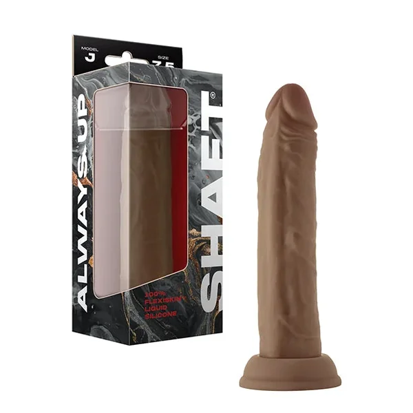 Shaft Model J Liquid Silicone 7.5″ Dong – Oak
