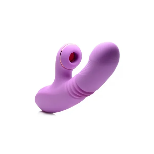 Shegasm Thrusting Suction Rabbit, Purple