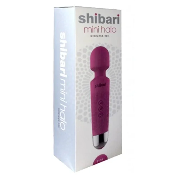 Shibari ‘Mini’ Halo Power Wand 20x -Pink