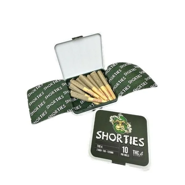Shorties THC-A Pre Rolls 10ct Pack Northern Lights
