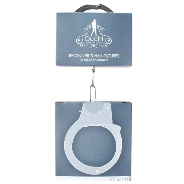 Shots Ouch Beginner Handcuffs - Metal