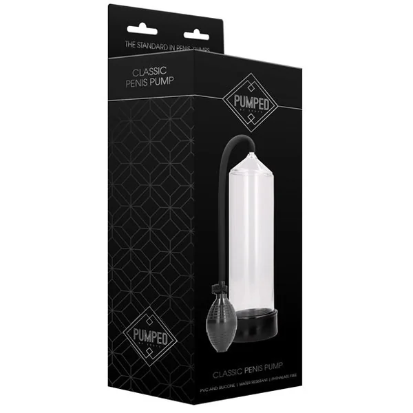 Shots Pumped Classic Penis Pump - Transparent