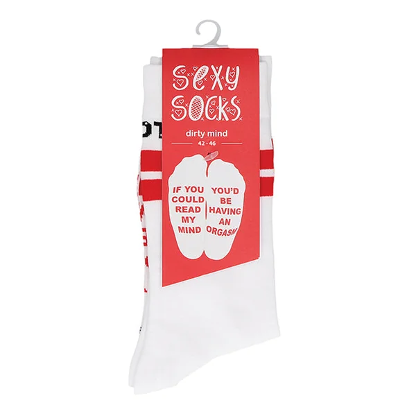 Shots Sexy Socks Dirty Mind - Male