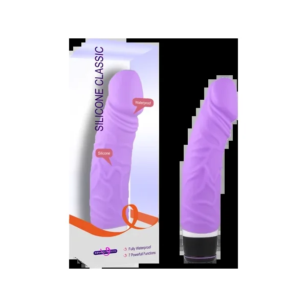 Silicone Classic – Purple 17 cm (6.75”) Vibrator