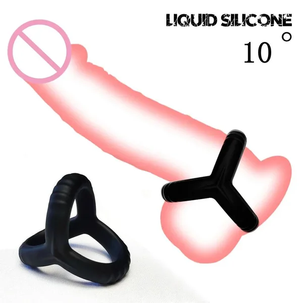 Silicone Penis Ring – Reusable Cock Ring for Enlargement & Delay