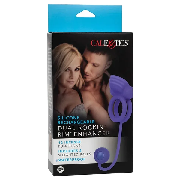 Silicone Rechargeable Dual Rockin’ Rim Enhancer