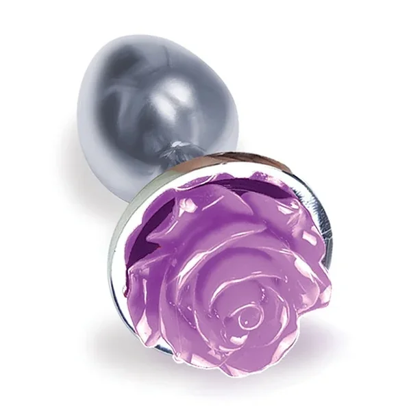 Silver Starter Floral Rose Plug