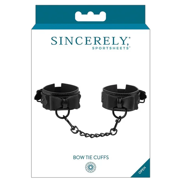 Sincerely Bow Tie Cuffs