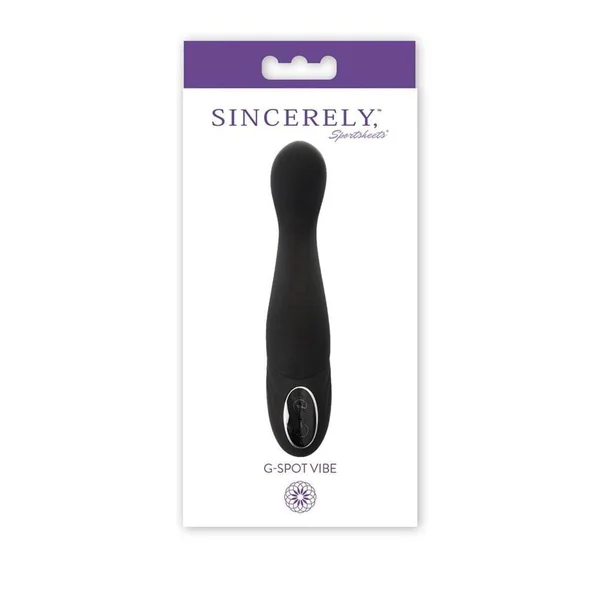 Sincerely G-Spot Vibe - Black