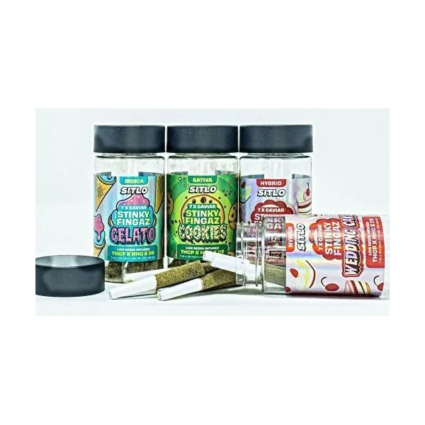 Sitlo Stinky Fingaz 7X Caviar THCP+HHC+D8 Gelato Indica
