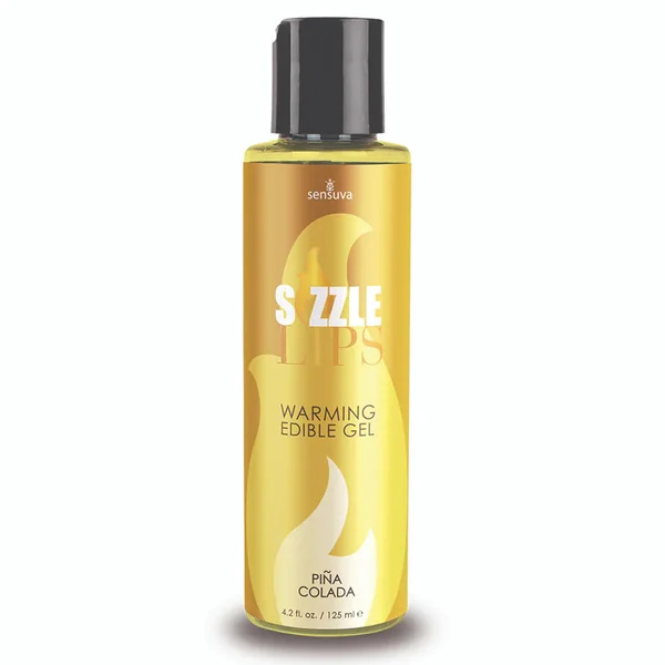 Sizzle Lips Warming Edible Gel - Pina Colada