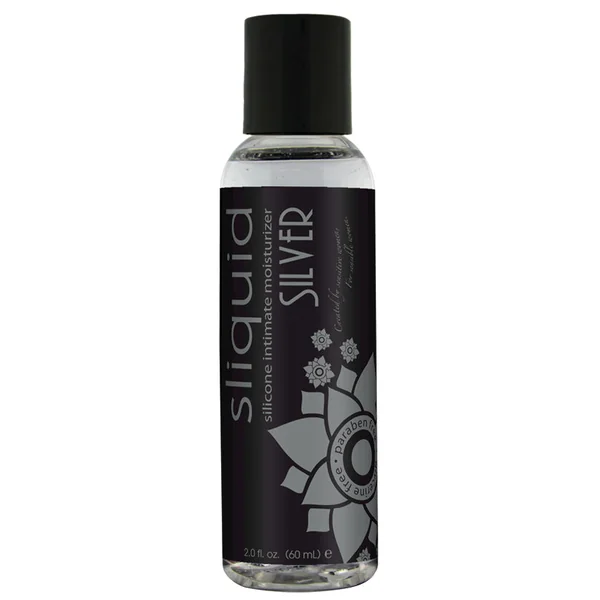 Sliquid Naturals Silver Silicone Intimate Lubricant - 2oz