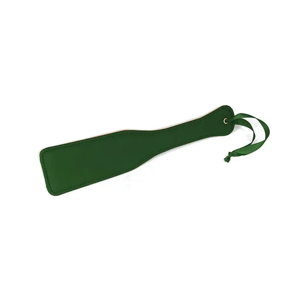 Spartacus PU Paddle w/Reverse Plush – Green