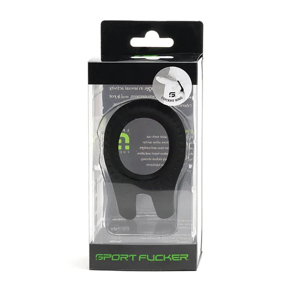 Sport Fucker Cockpit Cockring - Black