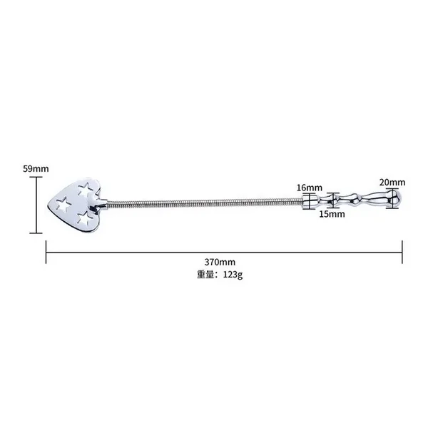 Steel Metal Flex Rod Heart Tip