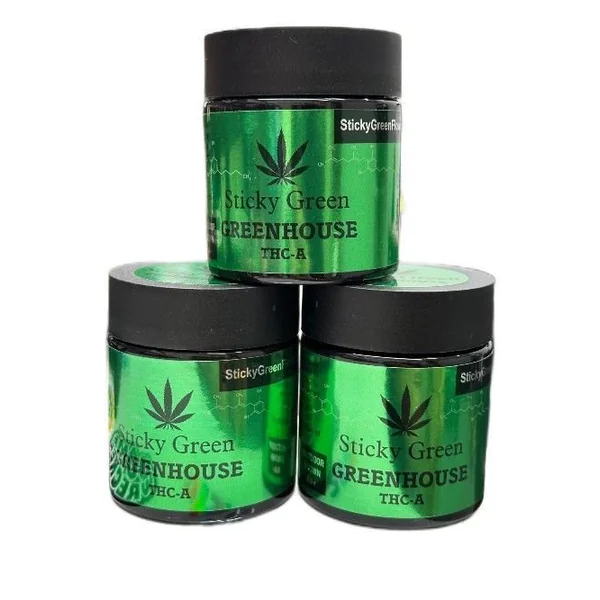 Sticky Green 7g Greenhouse THC-A Flower Sativa