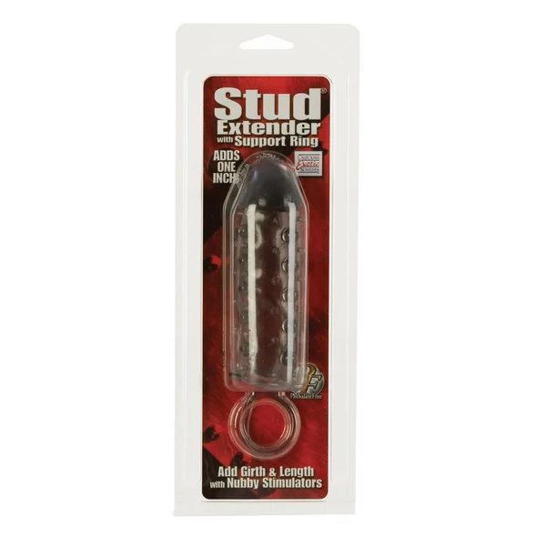 STUD EXTENDER W/SUPPORT RING SMOKE