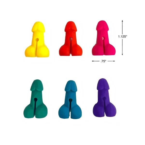 Super Fun Cock-Tail Markers | Set of 6