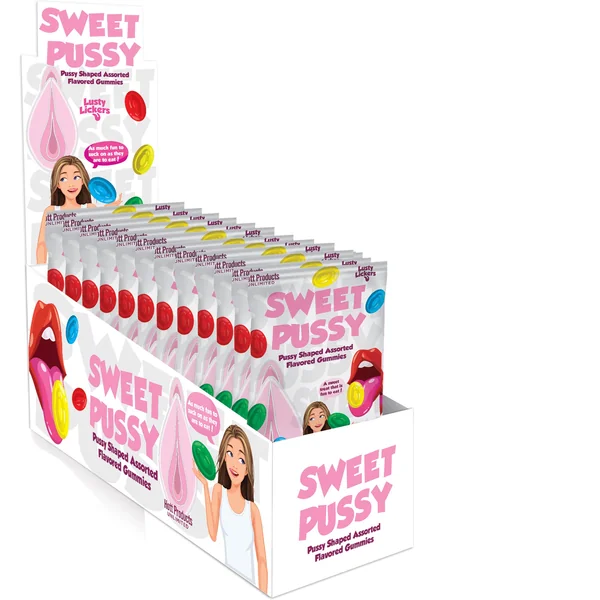 Sweet Pussy Gummies - Pussy Shaped Gummies - Assorted Flavors