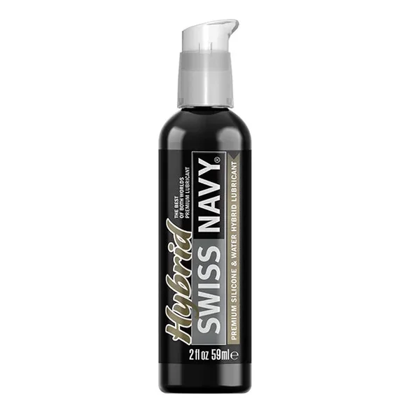 Swiss Navy Premium Hybrid Lubricant – 2 oz Bottle