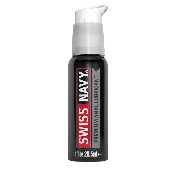 Swiss Navy Premium Silicone Anal Lubricant - 1 Oz.