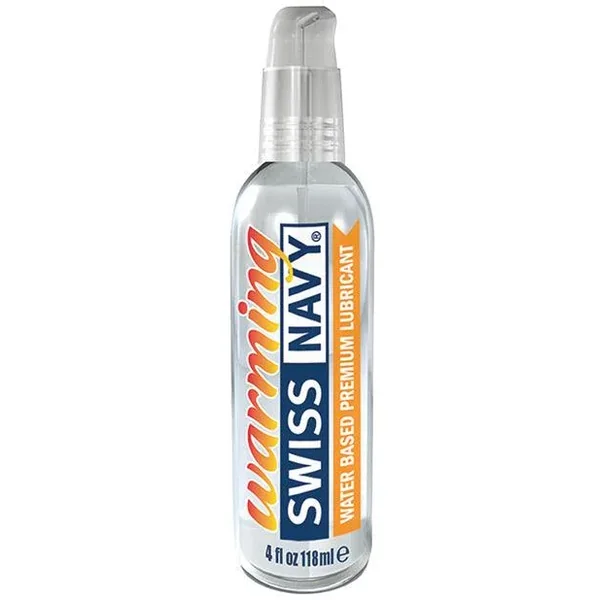 Swiss Navy Warming Water Based Lubricant – 4 Oz
