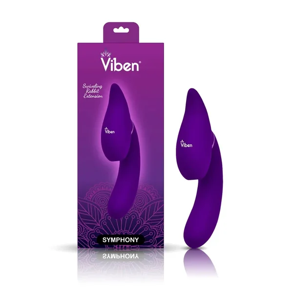 Symphony Triple Motor Suction Vibe Violet