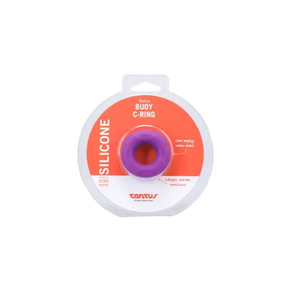 Tantus Buoy Small 1.75 Inch Cock Ring, Purple