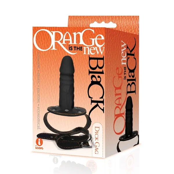 The 9’s Orange is the New Black Silicone Dick Gag