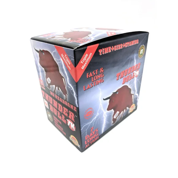 Thunder Bull Male Enchancement - 24 Ct Display