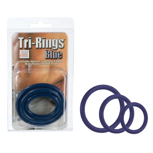 TRI RINGS BLUE